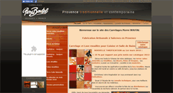 Desktop Screenshot of carrelages-boutal.fr
