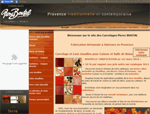 Tablet Screenshot of carrelages-boutal.fr
